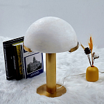 Настольная лампа c абажуром в форме купола из натурального камня  Heavenly Harmony варинант исполнения - 4 | Loft Concept в Санкт-петербурге