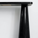 Консоль чёрная на 2-х конусообразных ножках Eros варинант исполнения - 3 | Loft Concept в Санкт-петербурге