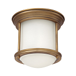 Потолочный светильник для ванных комнат с цилиндрическим стеклянным плафоном и одной лампой Hinkley варинант исполнения - 9 | Loft Concept в Санкт-петербурге