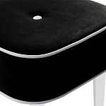 Квадратный мягкий пуф на белых ножках Winton Pouf Square варинант исполнения - 10 | Loft Concept в Санкт-петербурге