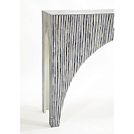 Консоль Дизайнерская Hasle Bone Inlay Console Gray варинант исполнения - 2 | Loft Concept в Санкт-петербурге