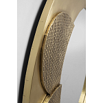 Зеркало золотое со вставками в виде геометрических фигур варинант исполнения - 4 | Loft Concept в Санкт-петербурге