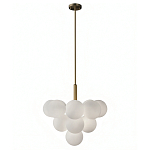 Люстра круглая со стеклянными сферами Maleficent варинант исполнения - 4 | Loft Concept в Санкт-петербурге