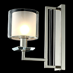 Бра с геометрическим каркасом из металла и цилиндрическим стеклянным плафоном Laurent варинант исполнения - 4 | Loft Concept в Санкт-петербурге