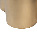 Стол журнальный круглый керамогранит белый Keramos варинант исполнения - 4 | Loft Concept в Санкт-петербурге