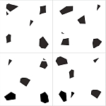 Плитка с узором Осколки варинант исполнения - 1 | Loft Concept в Санкт-петербурге