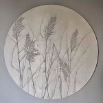 Ботаническое панно Тростник 3 варинант исполнения - 1 | Loft Concept в Санкт-петербурге