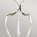 Бра с 2-мя лампами и подвеской из прозрачного стекла Elstead Lighting варинант исполнения - 5 | Loft Concept в Санкт-петербурге