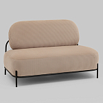 Диван Стоун велюр рельефный бежевый варинант исполнения - 1 | Loft Concept в Санкт-петербурге