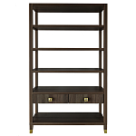 Стеллаж с двумя ящиками Elsa Dreams Walnut варинант исполнения - 5 | Loft Concept в Санкт-петербурге