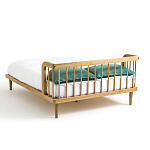 Кровать из массива дуба с пружинным блоком Mateta варинант исполнения - 4 | Loft Concept в Санкт-петербурге