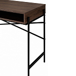 Стол рабочий в стиле лофт с ящиком и нишей для хранения Urban Style Space 2 варинант исполнения - 5 | Loft Concept в Санкт-петербурге