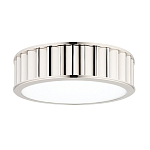 Потолочный светильник с гофрированным серебрянным абажуром Millennium варинант исполнения - 1 | Loft Concept в Санкт-петербурге