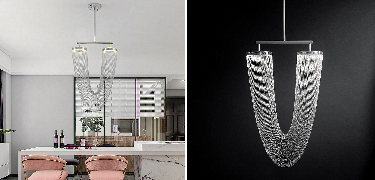 Люстра Otero Silver Larose Guyon Люстра Otero Silver Larose Guyon - Loft-Concept в Санкт-петербурге