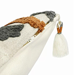 Подушка декоративная с вышивкой и кисточками Divine Abstractions варинант исполнения - 3 | Loft Concept в Санкт-петербурге