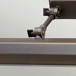 Светильник для картин с призматическим плафоном и двойными регулируемыми шарнирами Elstead Lighting варинант исполнения - 45 | Loft Concept в Санкт-петербурге