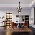 Люстра в форме виноградой грозди Inflorescence варинант исполнения - 4 | Loft Concept в Санкт-петербурге