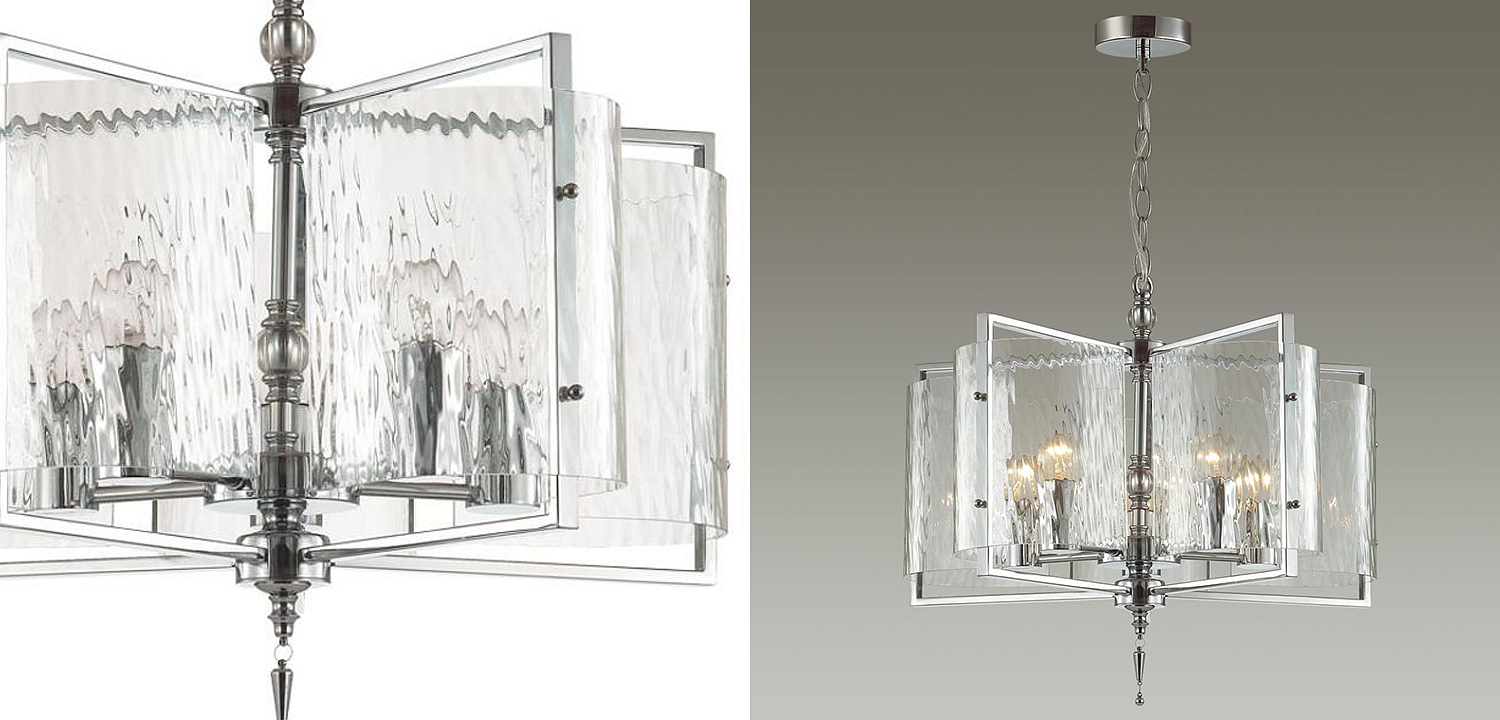 Люстра Karissa Chrome Chandelier 48 Люстра Karissa Chrome Chandelier 48 - Loft-Concept в Санкт-петербурге