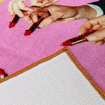 Коврик Seletti Lipstick Pink варинант исполнения - 1 | Loft Concept в Санкт-петербурге