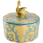 Фарфоровая шкатулка Swan Lake варинант исполнения - 1 | Loft Concept в Санкт-петербурге