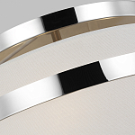 Потолочный светильник с белым тканевым абажуром Generation Lighting варинант исполнения - 3 | Loft Concept в Санкт-петербурге