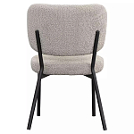 Стул мягкий с серо-бежевой буклированной обивкой Inspiration from Provence варинант исполнения - 4 | Loft Concept в Санкт-петербурге