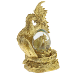 Декоративная статуэтка Дракон Dragon Guarding a Glass Egg Gold варинант исполнения - 1 | Loft Concept в Санкт-петербурге