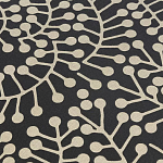 Подушка декоративная черного цвета Blossom Essence Grace варинант исполнения - 4 | Loft Concept в Санкт-петербурге