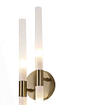 Бра с двумя цилиндрическими матовыми плафонами на круглом основании Delta Light варинант исполнения - 3 | Loft Concept в Санкт-петербурге