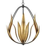 Люстра грушевидной формы с волнистыми листьями Foliage of Leaf Forms варинант исполнения - 2 | Loft Concept в Санкт-петербурге