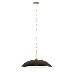 Подвесной светильник с широким куполообразным плафоном Kichler варинант исполнения - 2 | Loft Concept в Санкт-петербурге