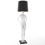 Лампа MANNEQUIN LAMP с абажуром созерцание силуэта варинант исполнения - 1 | Loft Concept в Санкт-петербурге