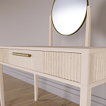 Туалетный Стол с зеркалом Primo Светлый дуб варинант исполнения - 5 | Loft Concept в Санкт-петербурге