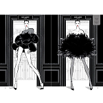 Megan Hess. Elegance варинант исполнения - 5 | Loft Concept в Санкт-петербурге