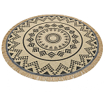 Ковер круглый из комбинированного состава Fantasy варинант исполнения - 3 | Loft Concept в Санкт-петербурге