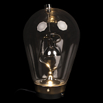 Настольная лампа светодиодная в форме лампочки Luma Dome варинант исполнения - 1 | Loft Concept в Санкт-петербурге