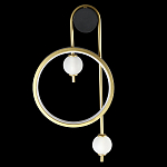 Бра с круглой рамкой и стеклянными белыми шарами B.LUX C Ball варинант исполнения - 2 | Loft Concept в Санкт-петербурге