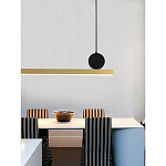 Люстра линейная светодиодная в минималистичном стиле New Age of Light варинант исполнения - 7 | Loft Concept в Санкт-петербурге