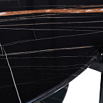 Стол журнальный круглый черный с полкой Inherence варинант исполнения - 3 | Loft Concept в Санкт-петербурге