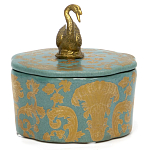 Фарфоровая шкатулка Swan Lake варинант исполнения - 5 | Loft Concept в Санкт-петербурге