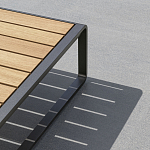 Шезлонг на металлическом каркасе с регулируемой спинкой GUELL Sunbed варинант исполнения - 5 | Loft Concept в Санкт-петербурге