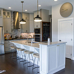 Подвесной светильник с круглым белым плафоном в индустриальном стиле Feiss варинант исполнения - 7 | Loft Concept в Санкт-петербурге