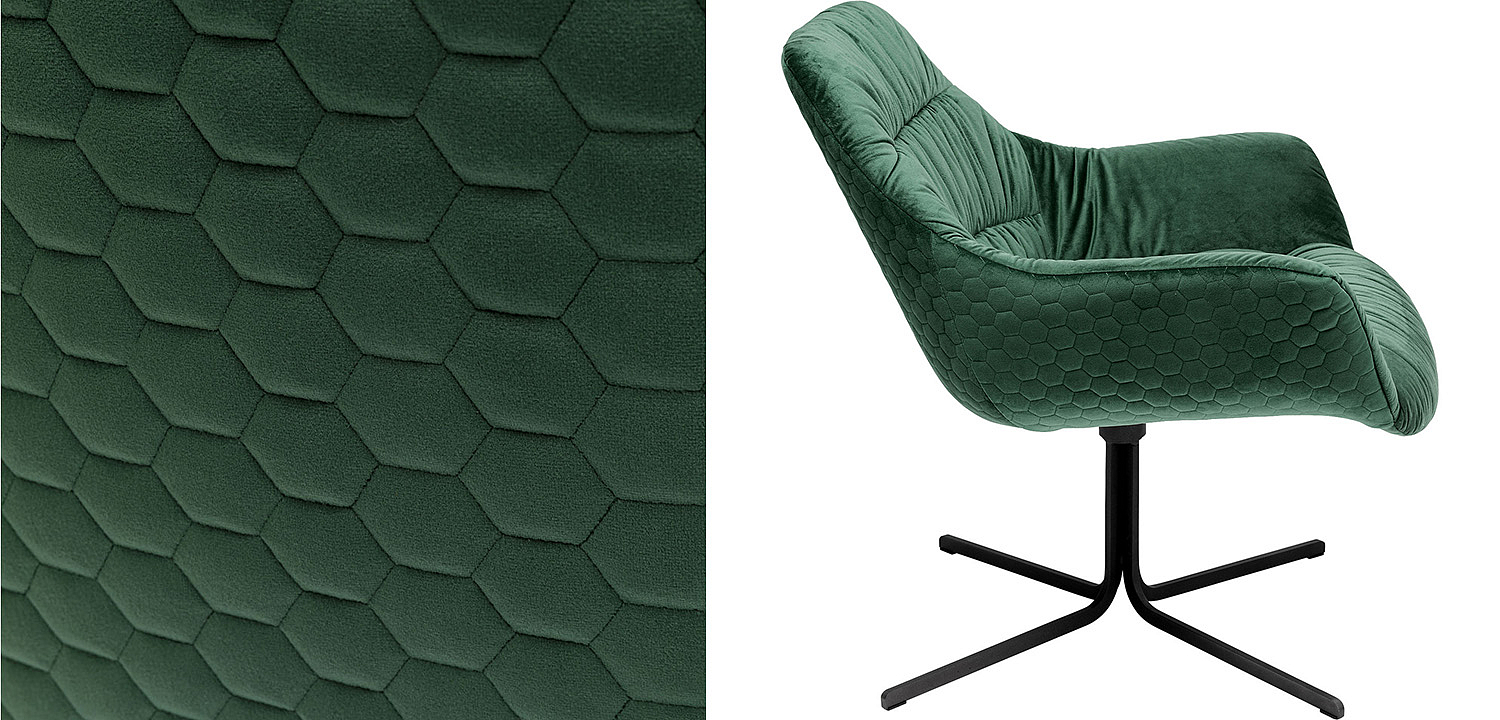 Кресло вращающееся Green Honeycomb - Loft-Concept в Санкт-петербурге