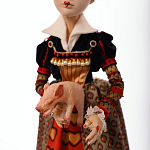 Авторская кукла Красная Королева Iracebeth of Crims варинант исполнения - 4 | Loft Concept в Санкт-петербурге