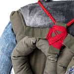 Кукла из джинсовой одежды и армейских палаток Rusalka Jeans&Tents варинант исполнения - 3 | Loft Concept в Санкт-петербурге
