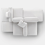 Модульный диван трансформер Harn в стиле минимализм  варинант исполнения - 2 | Loft Concept в Санкт-петербурге