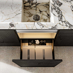 Кухонный гарнитур из натурального камня и дерева INTERSECTION Dada Engenereed Kitchen варинант исполнения - 17 | Loft Concept в Санкт-петербурге