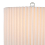 Настольная лампа с прозрачным корпусом и фактурным абажуром Charm and Luxury варинант исполнения - 2 | Loft Concept в Санкт-петербурге