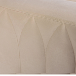 Кресло велюровое бежевое Cubic Silhouette варинант исполнения - 5 | Loft Concept в Санкт-петербурге