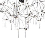 Потолочный светильник с тонким металлическим каркасом цвета хром Quasar варинант исполнения - 4 | Loft Concept в Санкт-петербурге